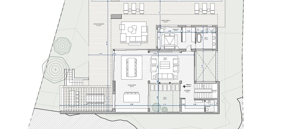 Parcela edificable con proyecto exclusivo en El Rosario