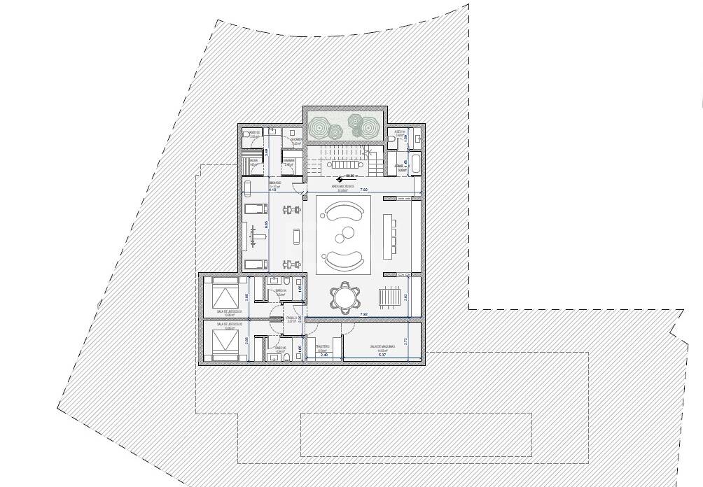 South-Facing Plot with Project in El Rosario