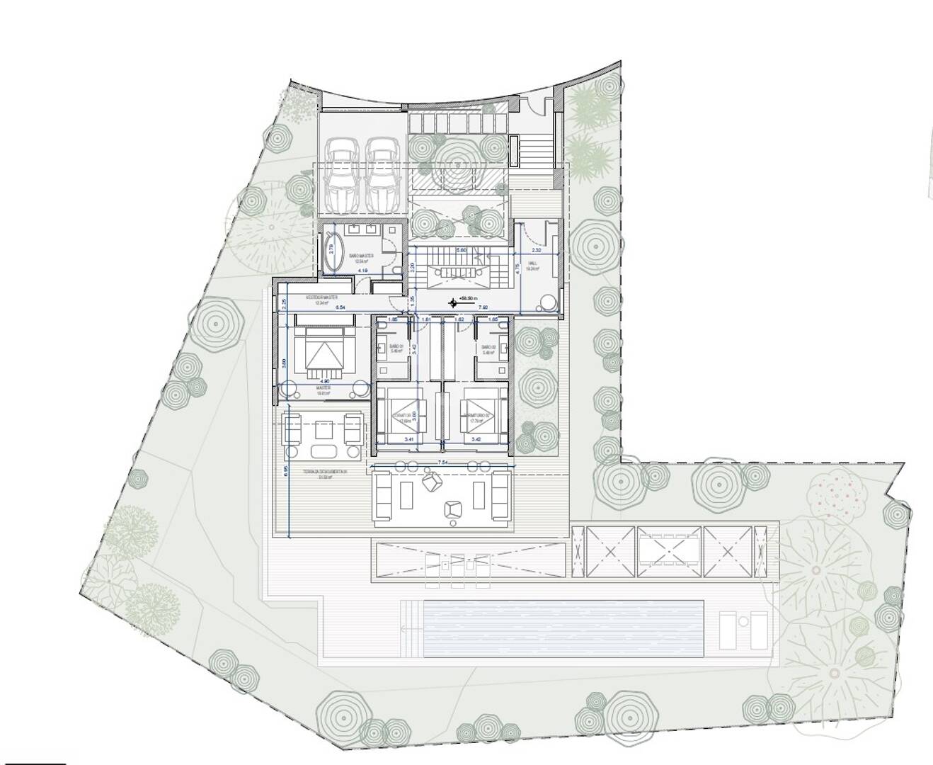 South-Facing Plot with Project in El Rosario
