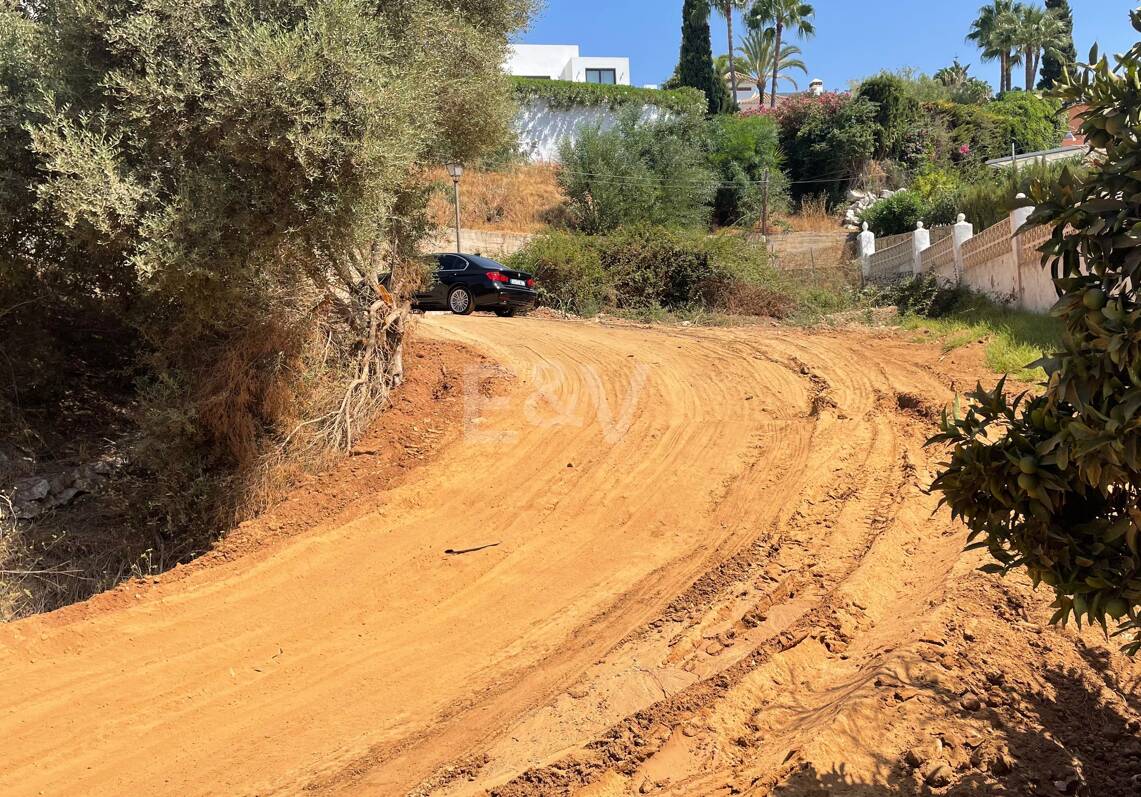 Terrain Sud face au projet à El Rosario