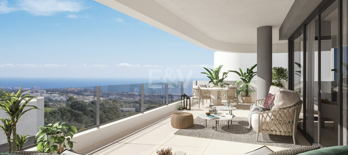 Apartamento en Los Monteros Altos - Nueva promoción con vistas al mar