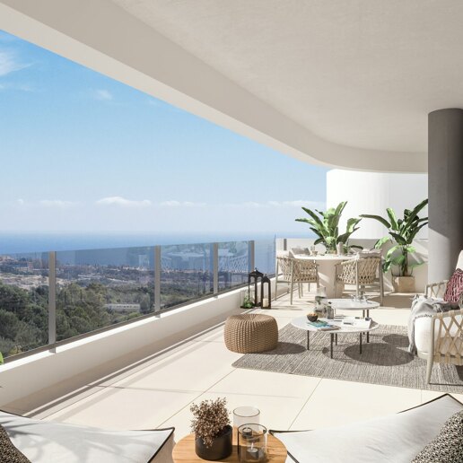 Apartamento en Los Monteros Altos - Nueva promoción con vistas al mar