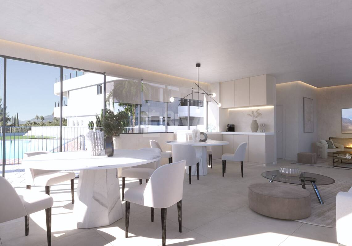 Apartment in Altos de los Monteros - Neues Projekt mit Meerblick