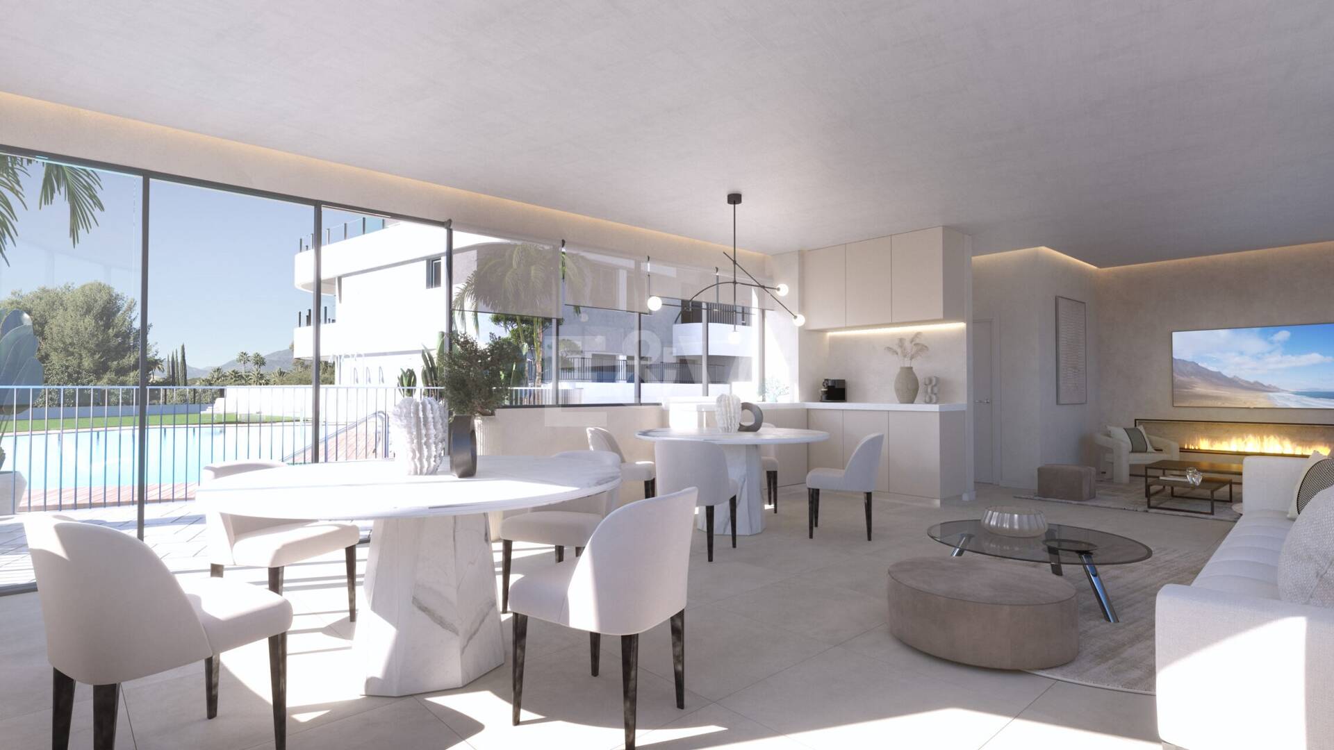 Apartamento en Altos de los Monteros - Nueva promoción con vistas al mar