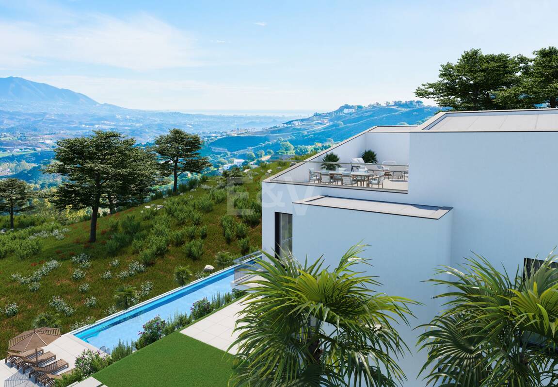 Exklusiv tomt i La Mairena med hisnande utsikt och projektalternativ