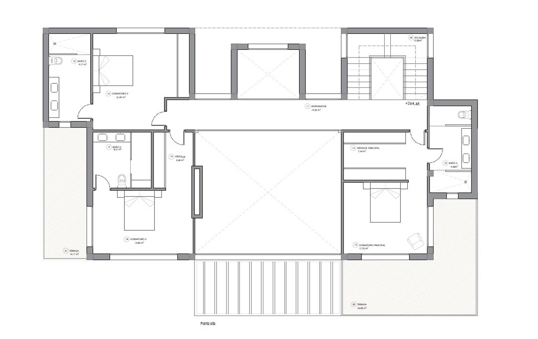 Exklusiv tomt i La Mairena med hisnande utsikt och projektalternativ