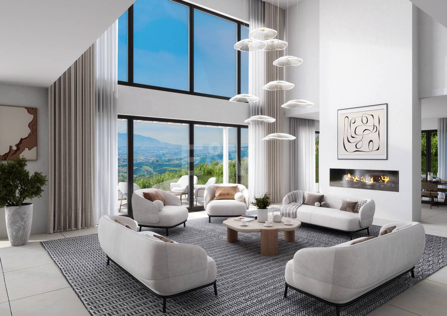 Exklusiv tomt i La Mairena med hisnande utsikt och projektalternativ