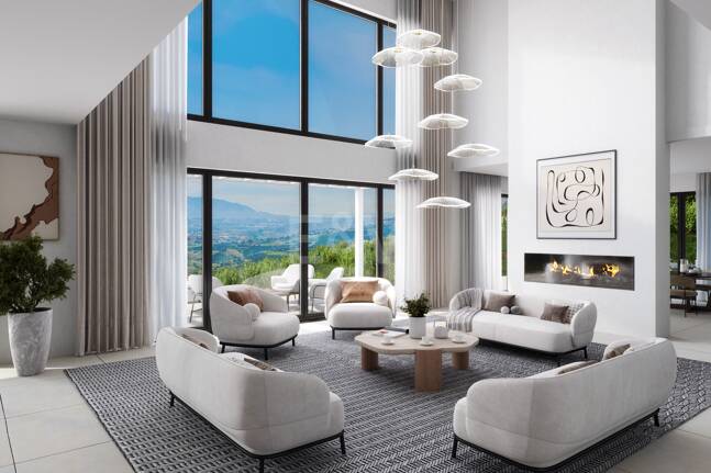 Exklusiv tomt i La Mairena med hisnande utsikt och projektalternativ