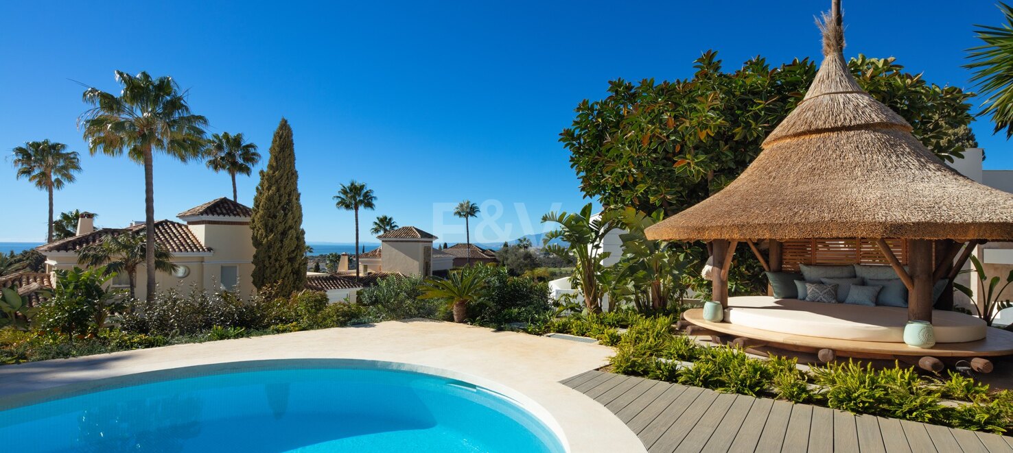 Exquisite Villa mit Meerblick in El Rosario