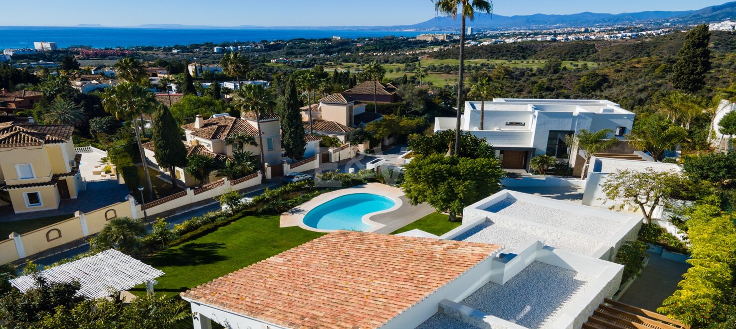 Exquisite Villa mit Meerblick in El Rosario