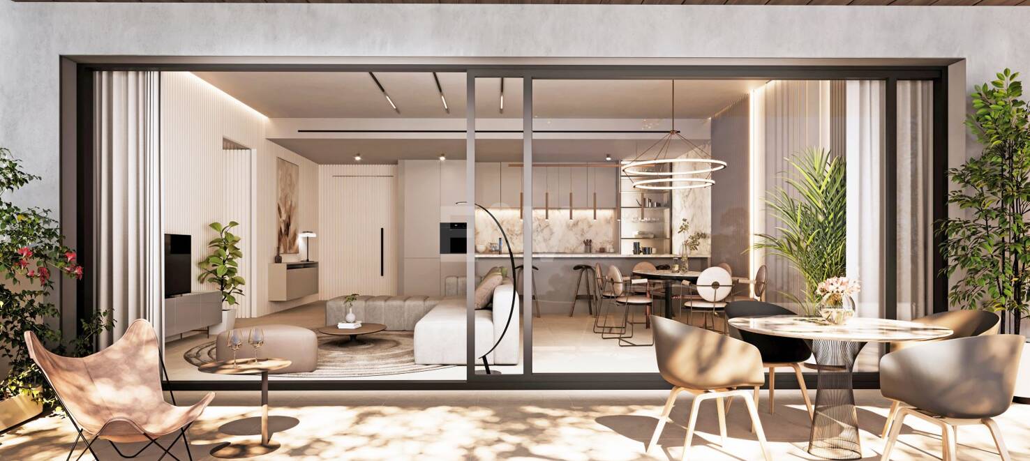 Elegante 2-Zimmer-Wohnung am Strand von San Pedro