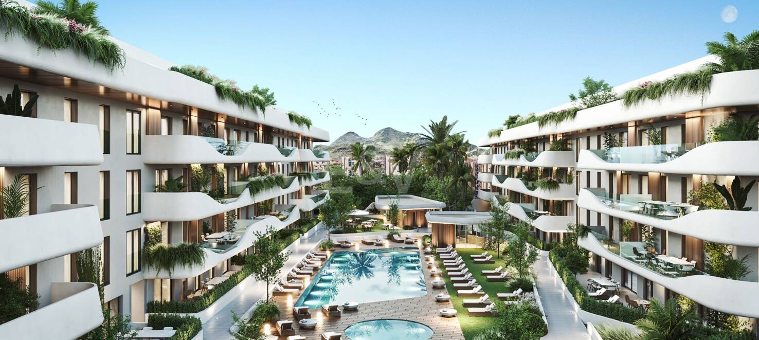 Elegante 2-Zimmer-Wohnung am Strand von San Pedro