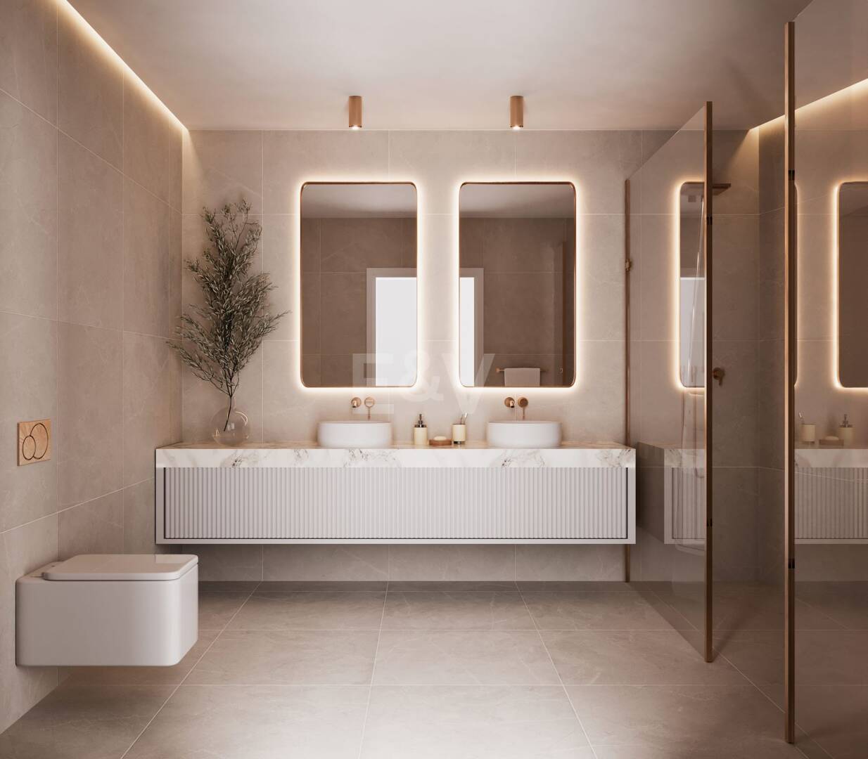 Vivez l'élégance côtière dans cet appartement exclusif de deux chambres à San Pedro Beach