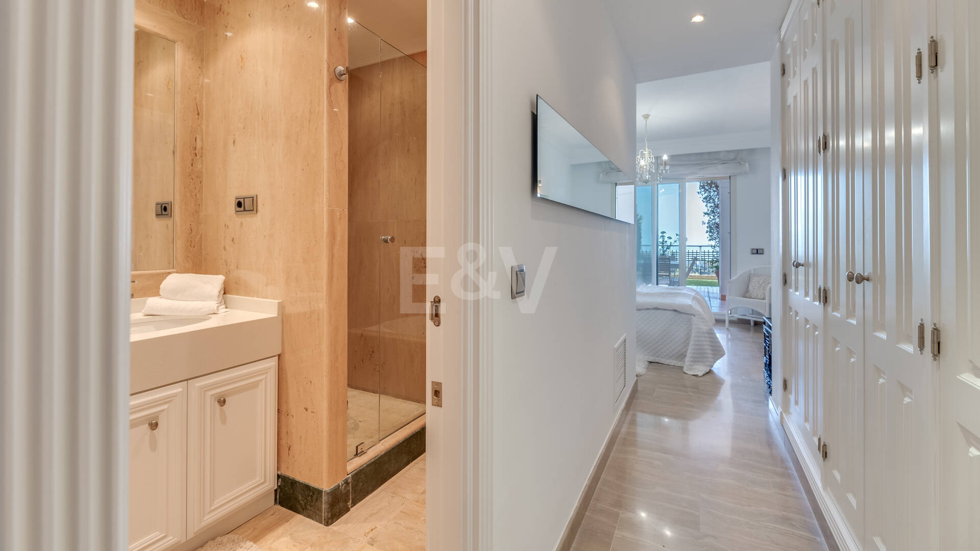 Exclusive Garden Apartment with Sea Views in Condado de Sierra Blanca