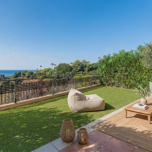Exclusive Garden Apartment with Sea Views in Condado de Sierra Blanca