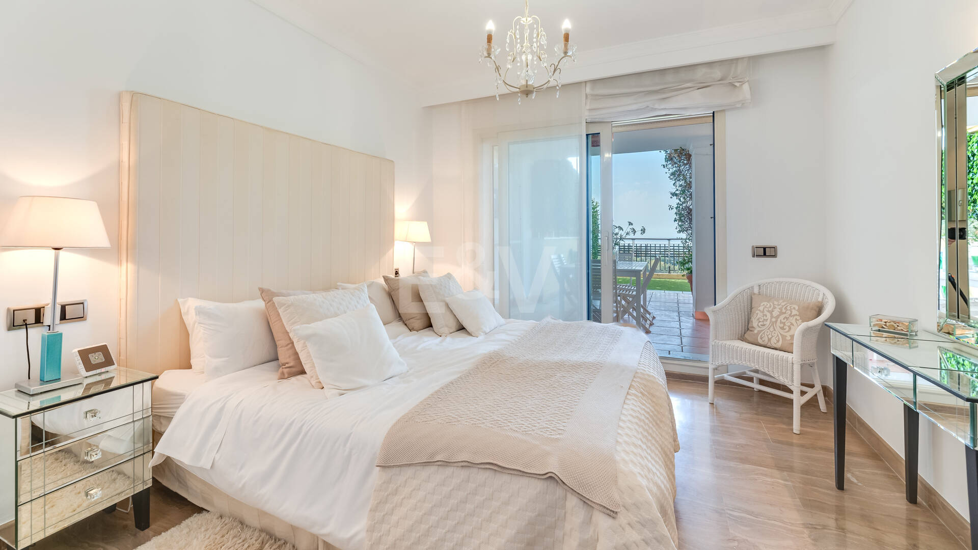 Exclusive Garden Apartment with Sea Views in Condado de Sierra Blanca