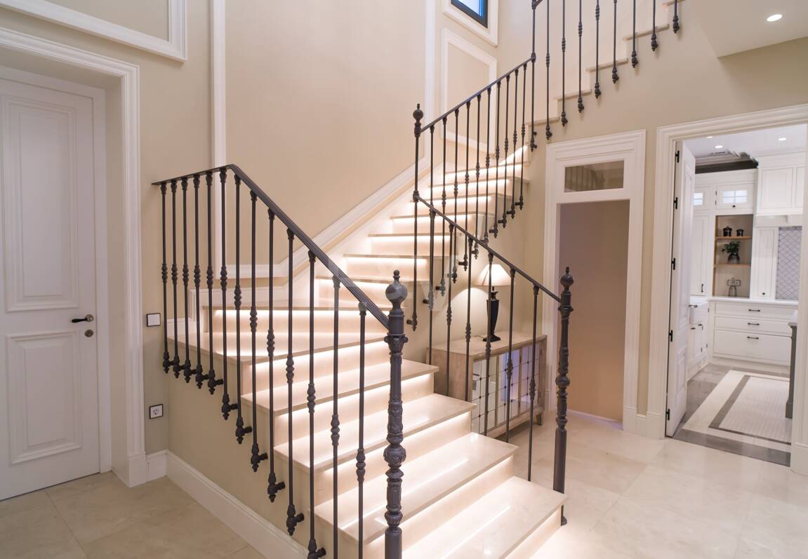 Lyxvilla med havsutsikt i exklusiva Los Flamingos Golf