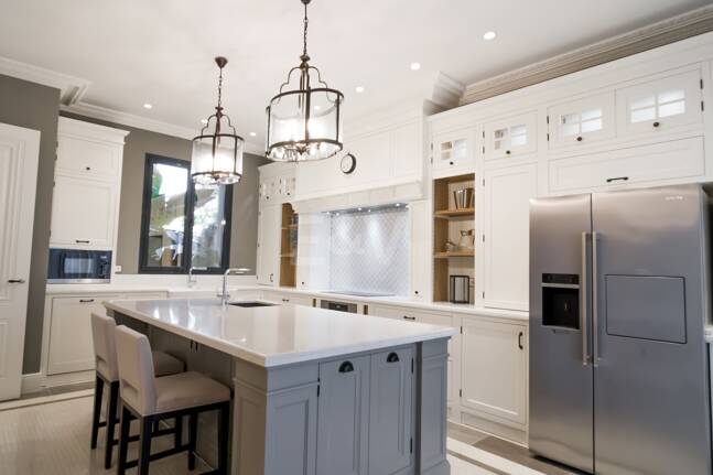 Lyxvilla med havsutsikt i exklusiva Los Flamingos Golf