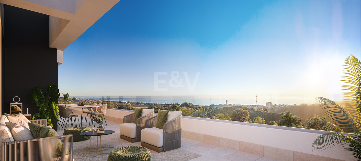 Luxusapartment mit Panoramablick in Los Altos de Los Monteros