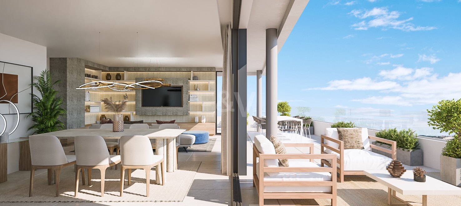 Luxusapartment mit Panoramablick in Los Altos de Los Monteros