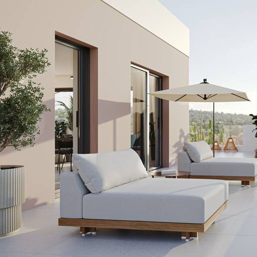 Penthouse i ny utveckling i Los Monteros Altos med havsutsikt