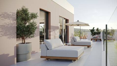 Penthouse i ny utveckling i Los Monteros Altos med havsutsikt