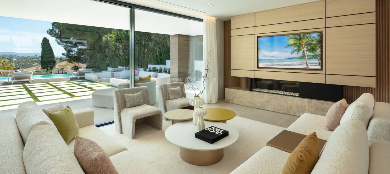 Stunning Modern Villa i Las Brisas med Breathtaking La Concha Utsikt
