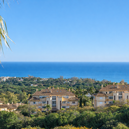 Penthouse with spectacular views of the sea, golf course, and nature