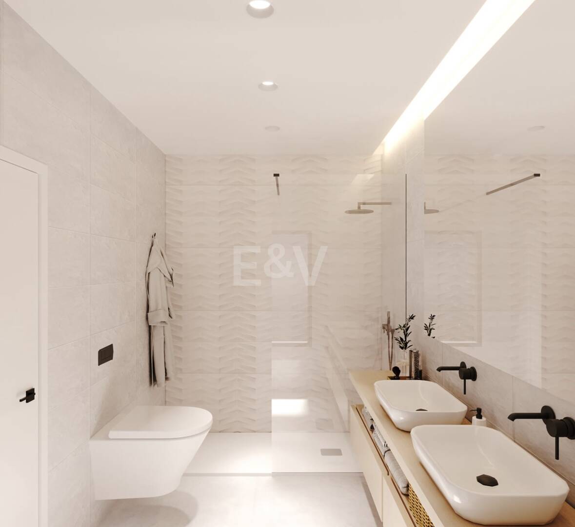 Bedroom Residence i San Pedro de Alcantara City Center med privat poolterrass