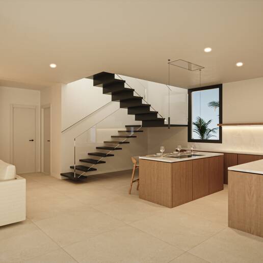 Bedroom Residence i San Pedro de Alcantara City Center med privat poolterrass