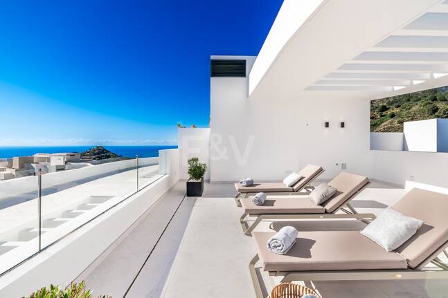 Luxuriöses Penthouse mit atemberaubendem Meerblick in Palo Alto