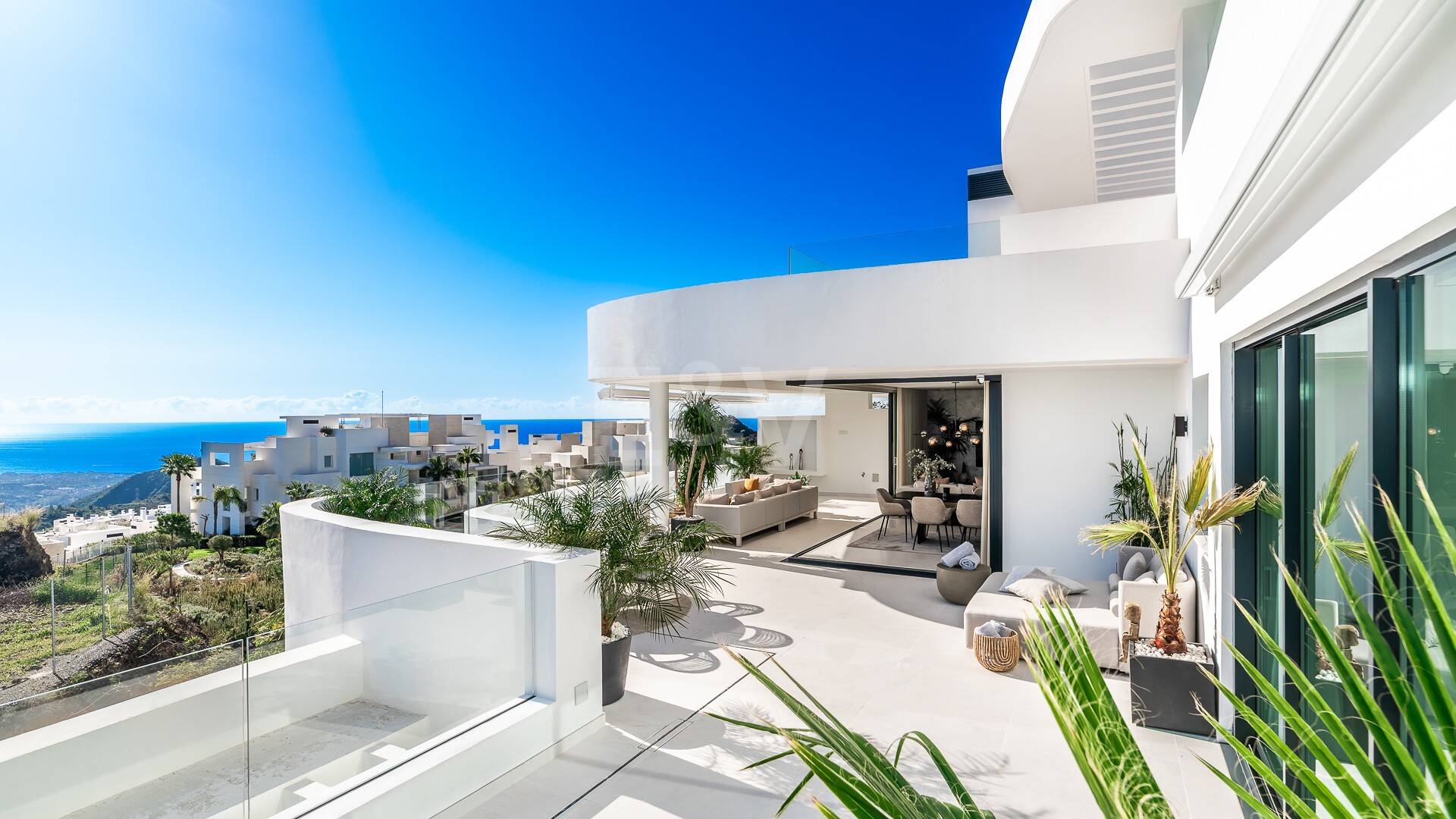 Luxuriöses Penthouse mit atemberaubendem Meerblick in Palo Alto