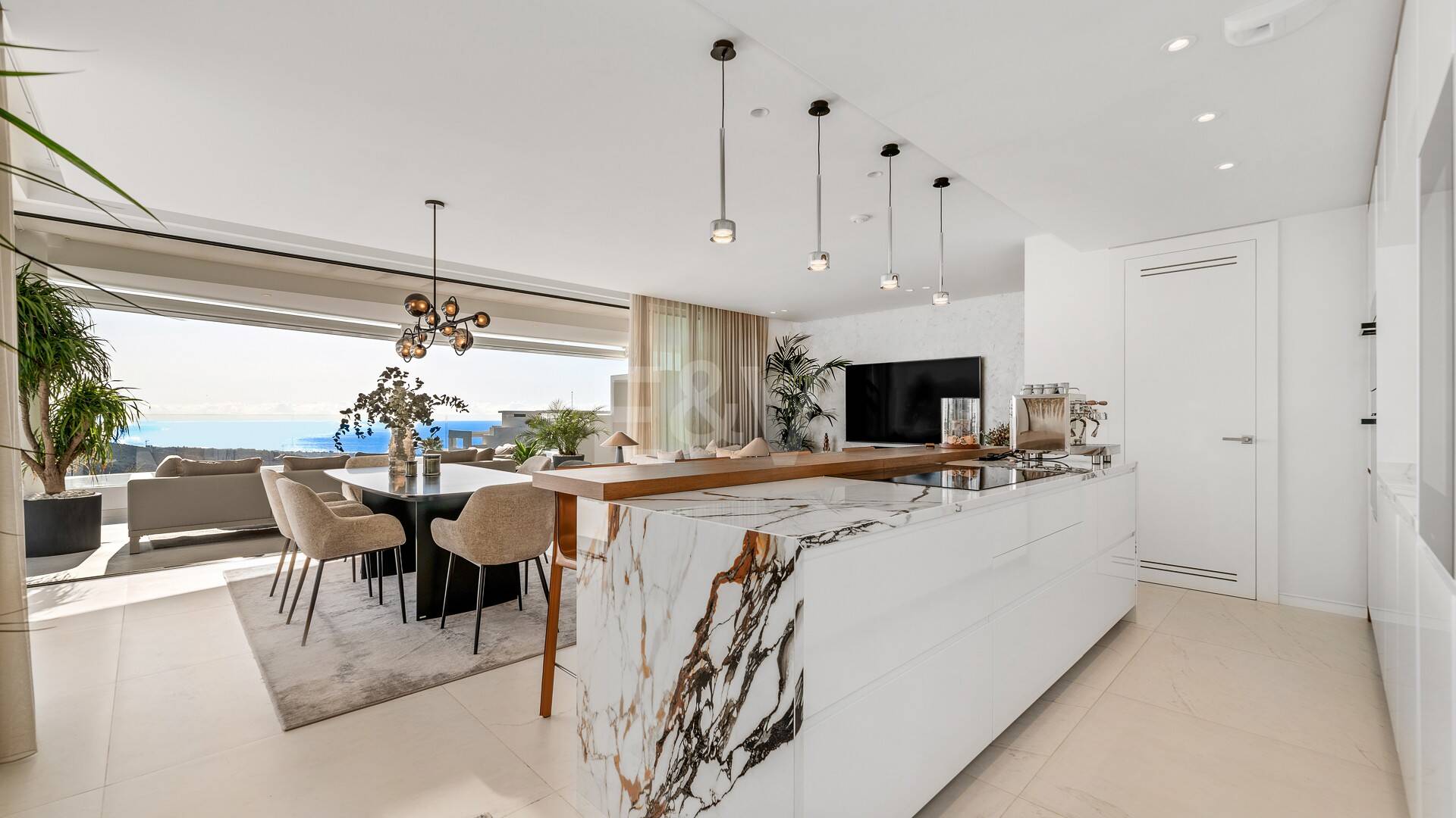 Luxuriöses Penthouse mit atemberaubendem Meerblick in Palo Alto