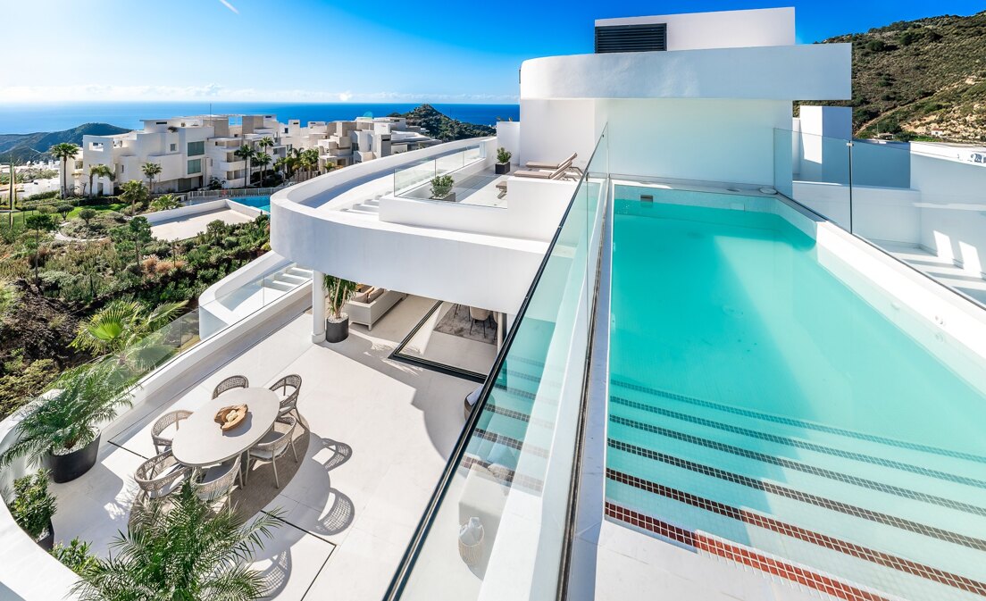 Penthouse de luxe avec vue magnifique sur la mer à Palo Alto