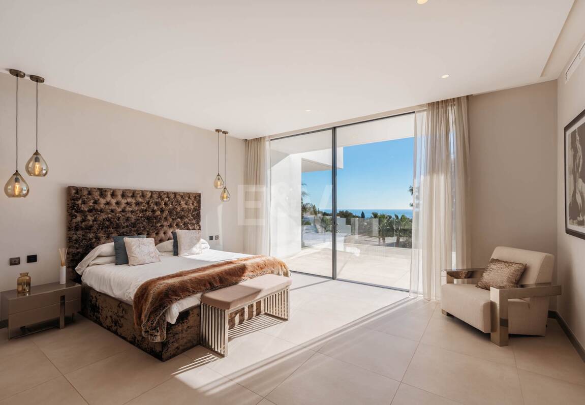 Elegant lyx Villa i El Madroñal med hisnande havsutsikt