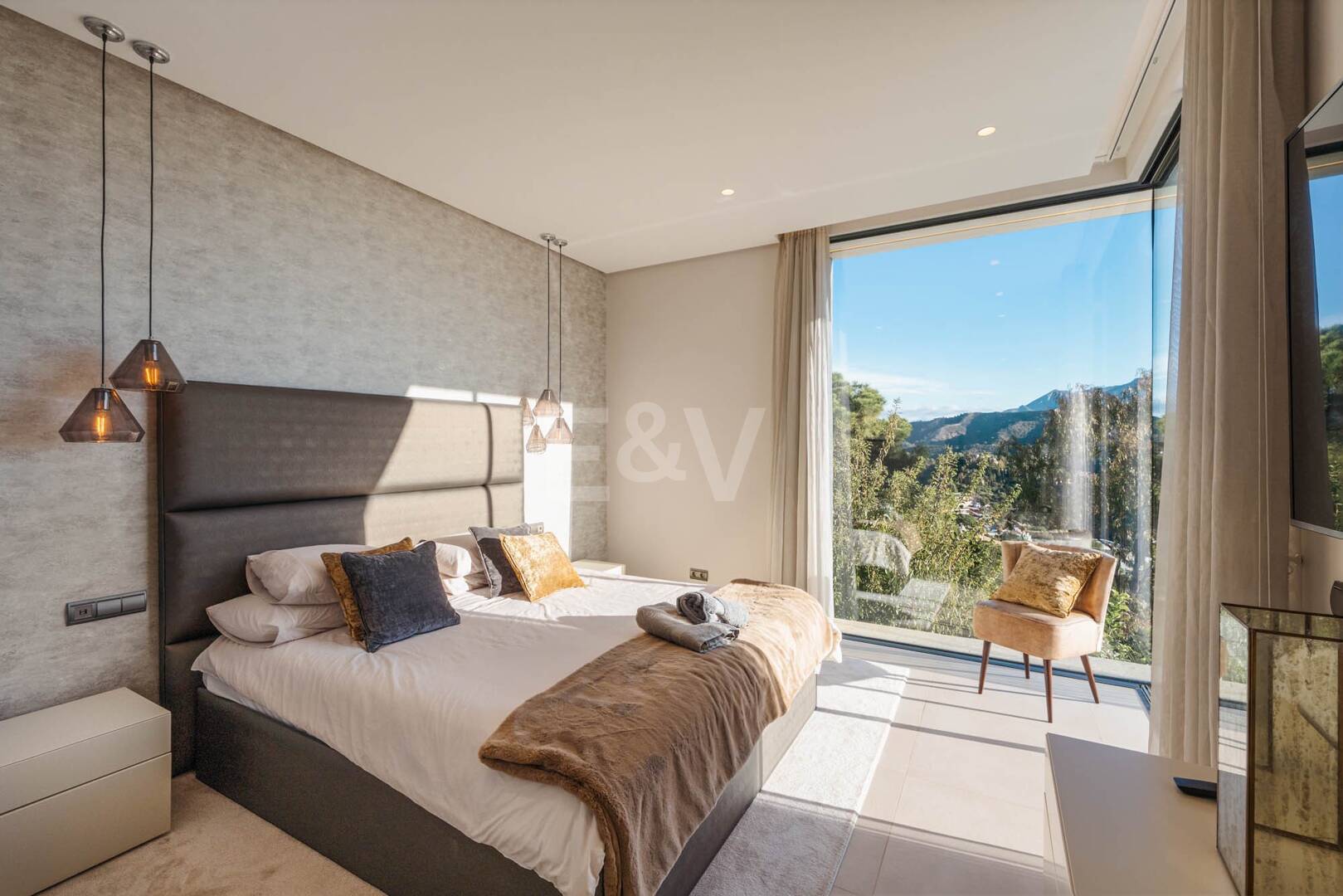 Elegant lyx Villa i El Madroñal med hisnande havsutsikt