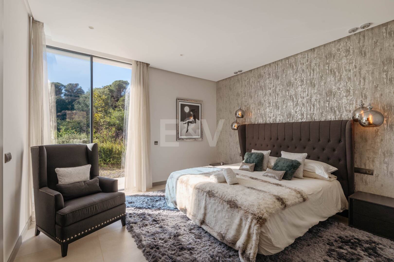 Elegante luxus Villa in El Madroñal mit atemberaubenden Meerblick