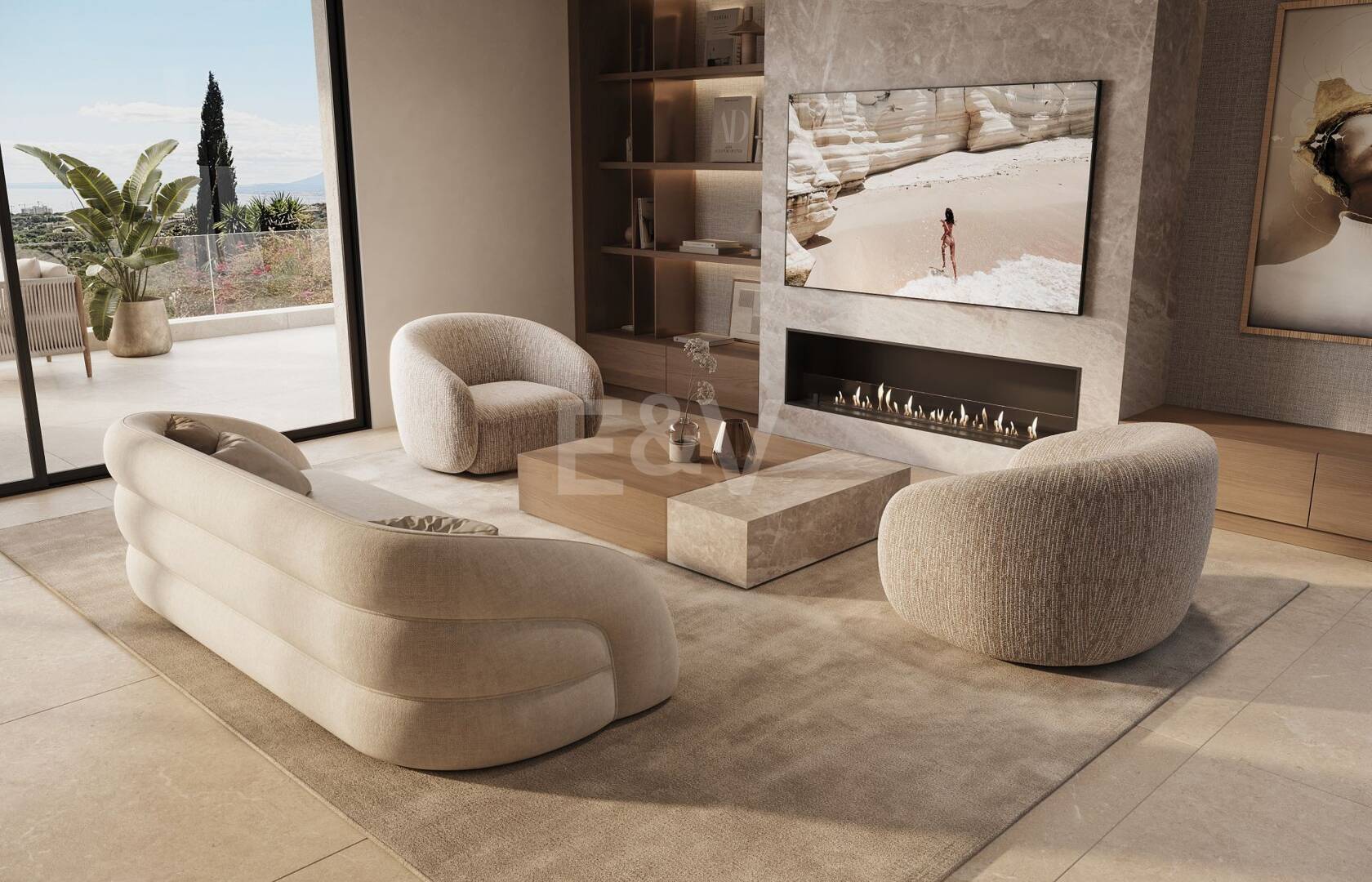 Une superbe nouvelle villa clé en main à Elviria