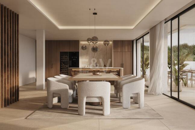 En utsökt New Turnkey Villa i Elviria