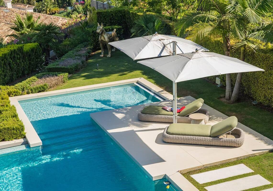 Elegante villa con impresionantes vistas al mar en la Milla de Oro