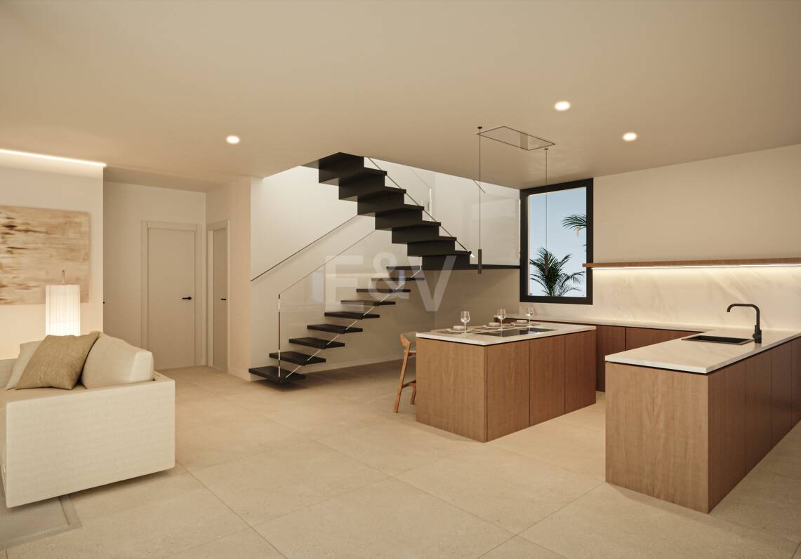 Modern 2 sovrum bostad i San Pedro de Alcantara City Center