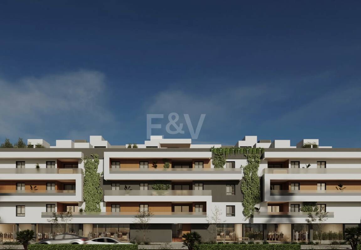 Modern 2 sovrum bostad i San Pedro de Alcantara City Center