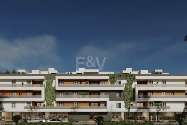 Modern 2 sovrum bostad i San Pedro de Alcantara City Center