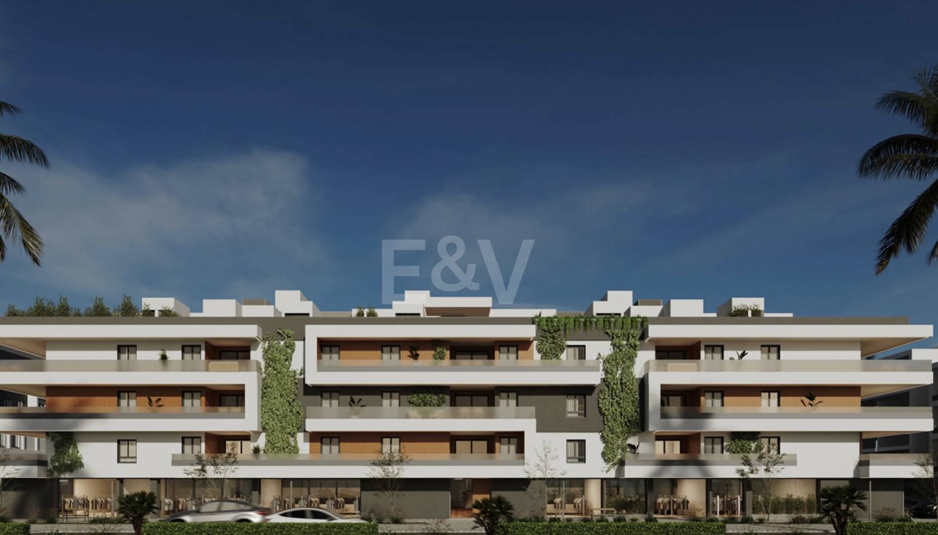 Modern 2 sovrum bostad i San Pedro de Alcantara City Center