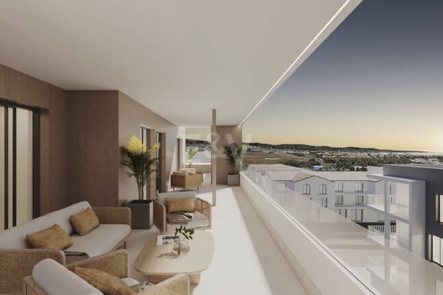 Modern 2 sovrum bostad i San Pedro de Alcantara City Center