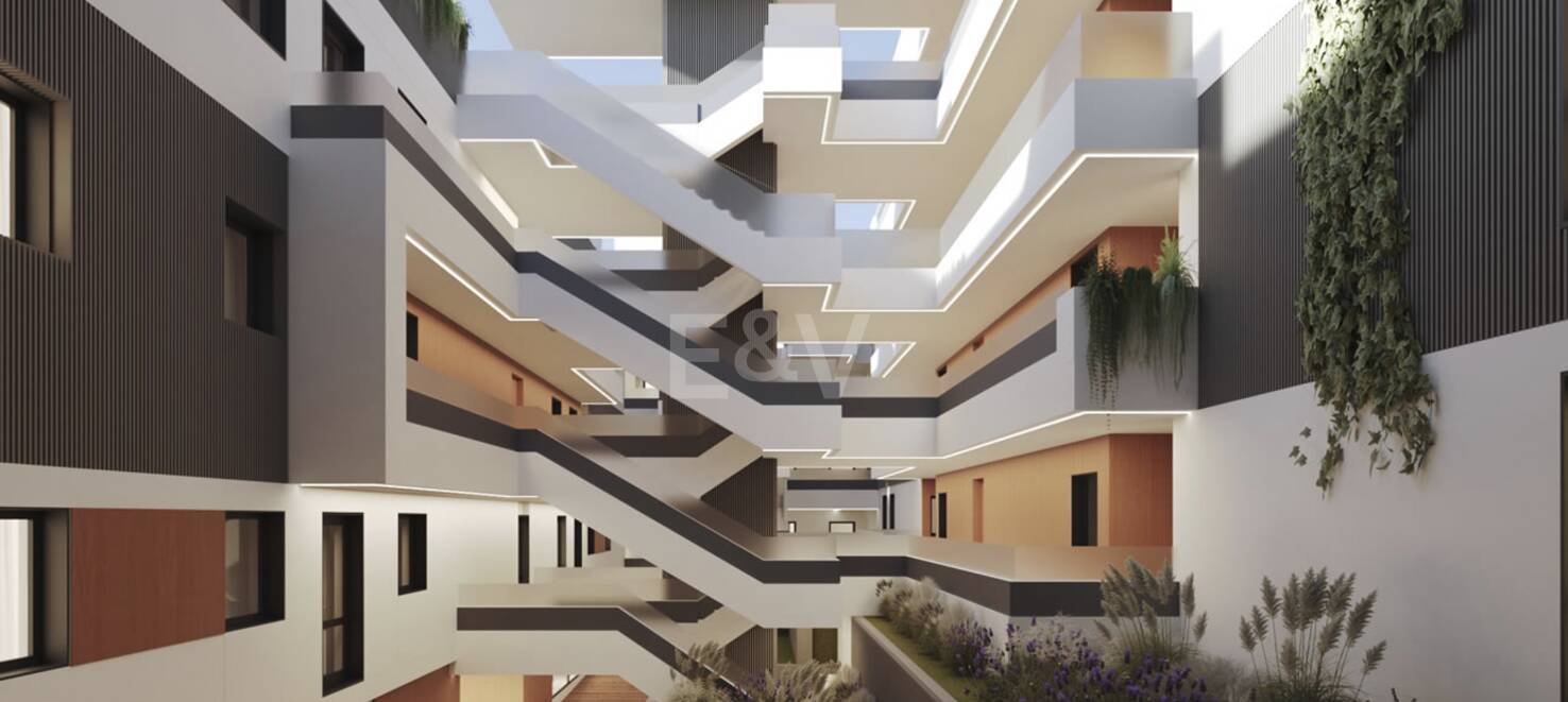 Modern 2 sovrum bostad i San Pedro de Alcantara City Center