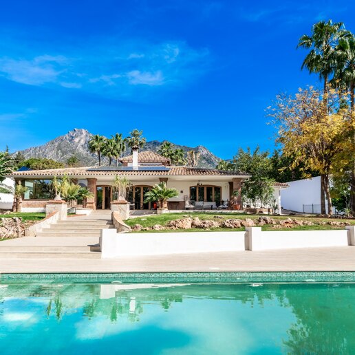 Elegant Mediterranean Style Villa with Sustainable Features in Nagüeles