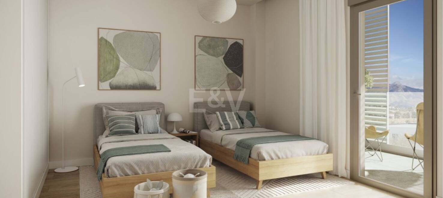 2 sovrum lägenhet i en prestigefylld ny utveckling i San Pedro Alcántara