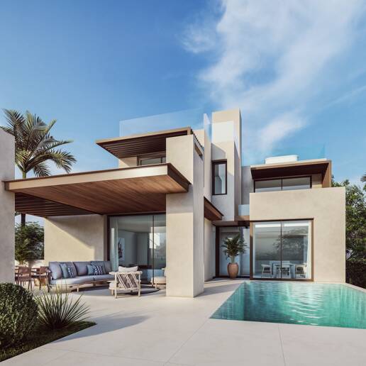 Modern Quality Villa on the Beach Side of the Golden Mile