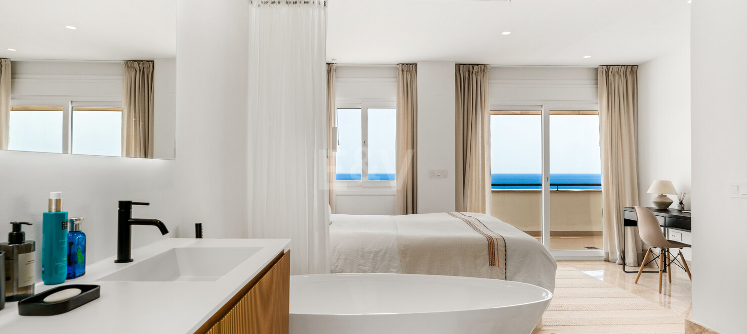 Sofisticado ático dúplex con impresionantes vistas